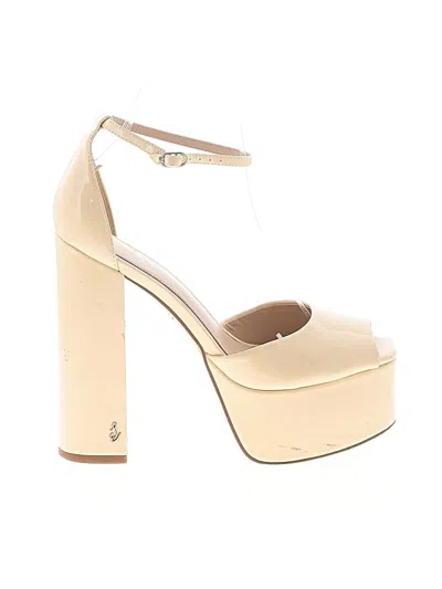 Pre-owned Sam Edelman Sandals In Ivory