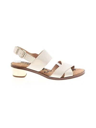 Pre-owned Sam Edelman Sandals In Ivory