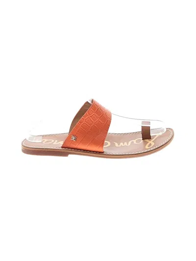 Pre-owned Sam Edelman Sandals In Orange