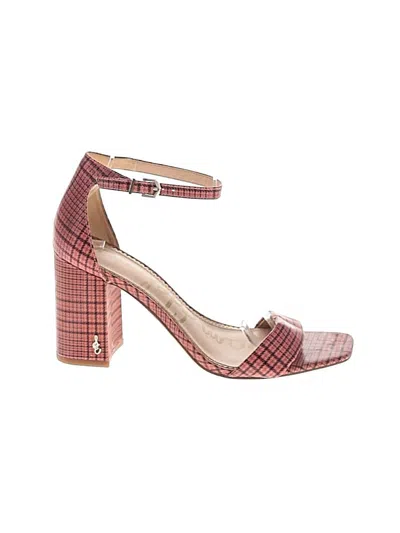 Pre-owned Sam Edelman Sandals In Pink