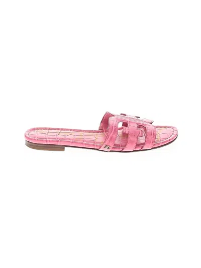 Pre-owned Sam Edelman Sandals In Pink