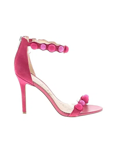 Pre-owned Sam Edelman Sandals In Pink