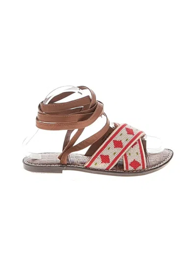 Pre-owned Sam Edelman Sandals In Red