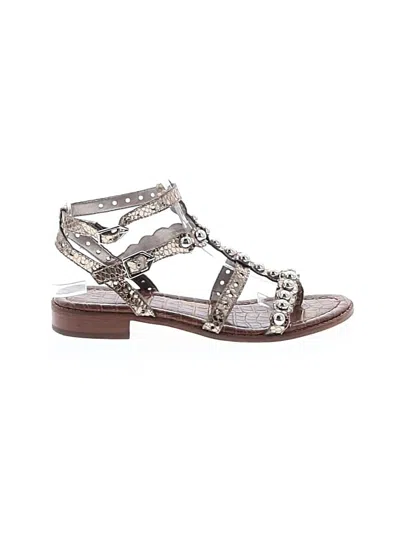 Pre-owned Sam Edelman Sandals In Silver
