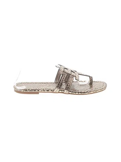 Pre-owned Sam Edelman Sandals In Silver