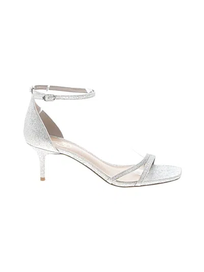 Pre-owned Sam Edelman Sandals In Silver