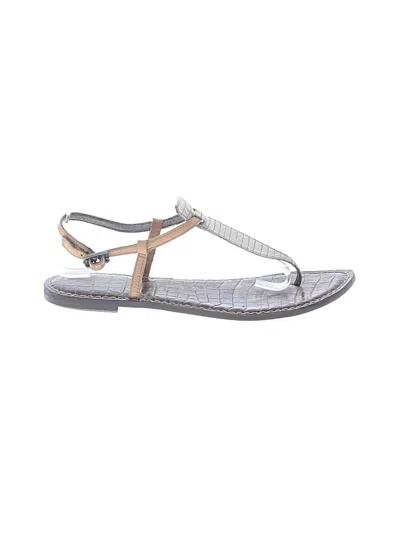 Pre-owned Sam Edelman Sandals In Silver