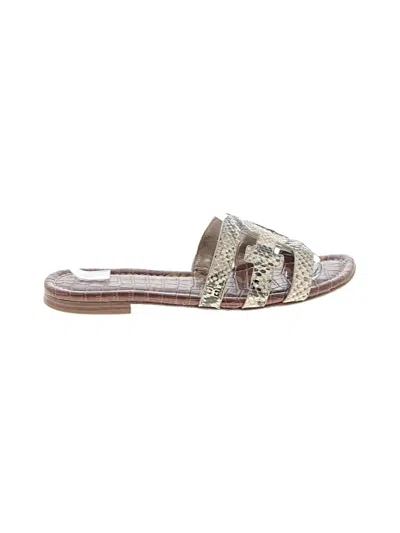 Pre-owned Sam Edelman Sandals In Silver