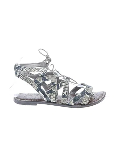 Pre-owned Sam Edelman Sandals In Silver