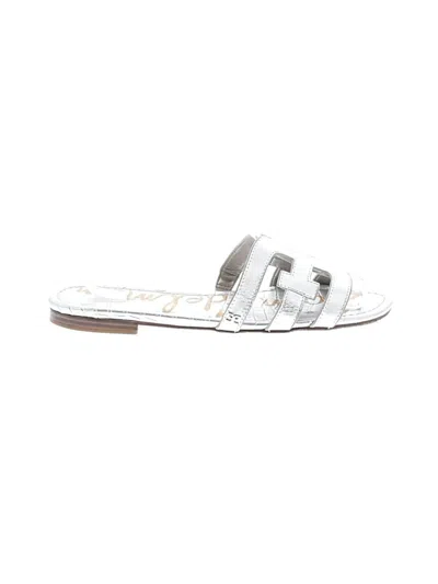 Pre-owned Sam Edelman Sandals In Silver