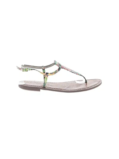 Pre-owned Sam Edelman Sandals In Silver