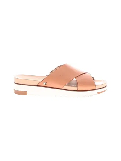 Pre-owned Sam Edelman Sandals In Tan