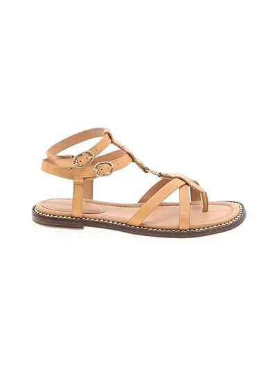 Pre-owned Sam Edelman Sandals In Tan