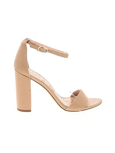 Pre-owned Sam Edelman Sandals In Tan