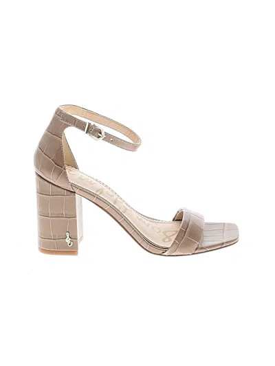 Pre-owned Sam Edelman Sandals In Tan