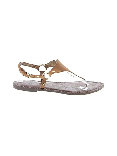 Pre-owned Sam Edelman Sandals In White
