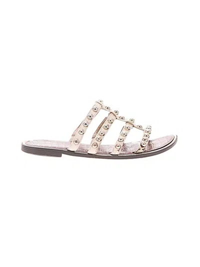 Pre-owned Sam Edelman Sandals In White
