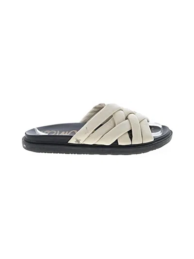 Pre-owned Sam Edelman Sandals In White