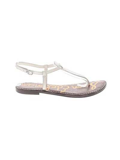 Pre-owned Sam Edelman Sandals In White