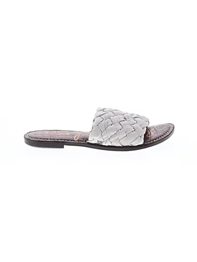 Pre-owned Sam Edelman Sandals In White