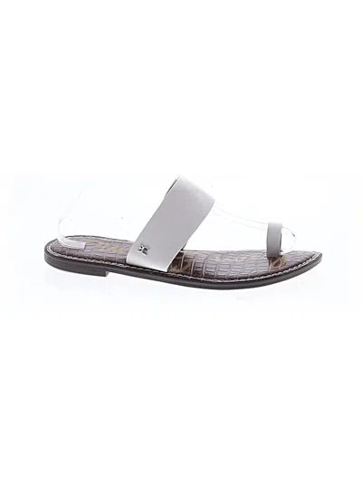 Pre-owned Sam Edelman Sandals In White