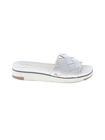 Pre-owned Sam Edelman Sandals In White