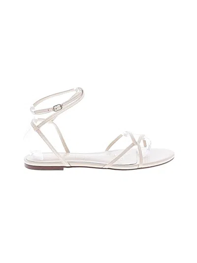 Pre-owned Sam Edelman Sandals In White