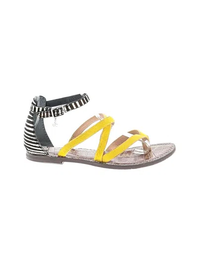 Pre-owned Sam Edelman Sandals In Yellow