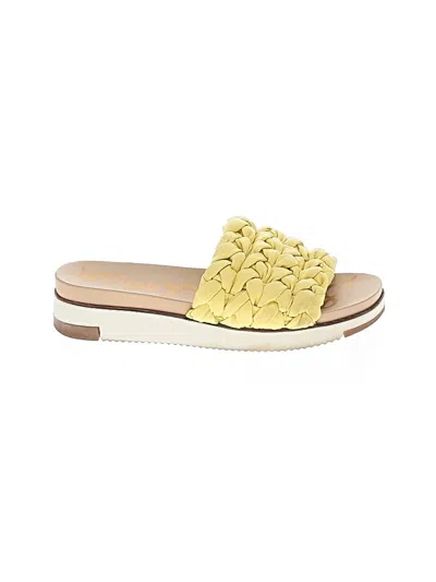 Pre-owned Sam Edelman Sandals In Yellow