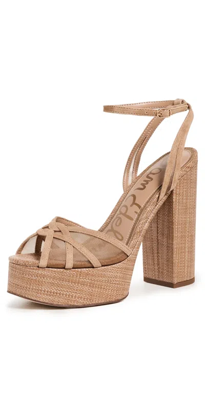 SAM EDELMAN SANDY PLATFORMS CYPRUS TAN