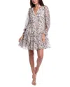 Sam Edelman Savana Tiered Easy Dress In Pink