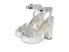Sam Edelman Savannah Ankle Strap Platform Sandal In Multi