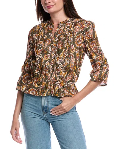 Sam Edelman Scarlette Blouse In Multi