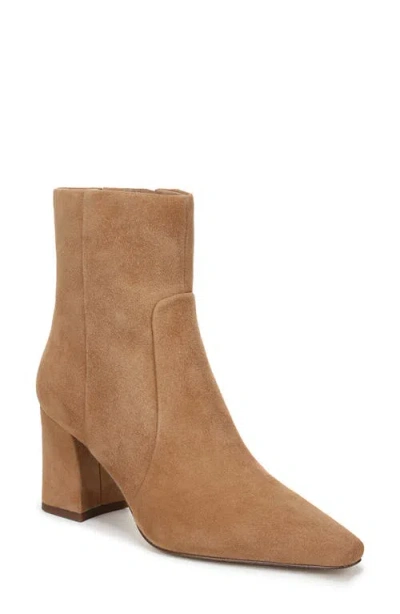 Sam Edelman Scottie Block Heel Bootie In Brown