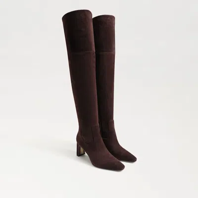 Sam Edelman Shea Ec0204689 Women's Us 9 Brown Suede Over The Knee Boots Khd1446