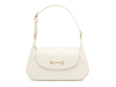 Sam Edelman Signature Collect Finline Shoulder Bag In White