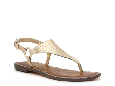 Sam Edelman Signature Collect Gaia Sandal In Gold