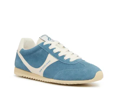 Sam Edelman Signature Collect Isa Sneaker In Blue