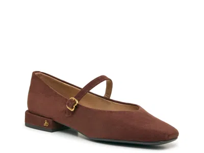 Sam Edelman Signature Collect Kadin Mary Jane Flat In Brown