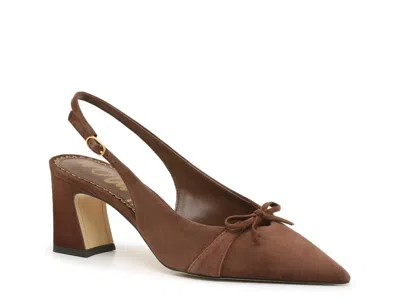 Sam Edelman Signature Collect Whitley Pump In Dark Brown