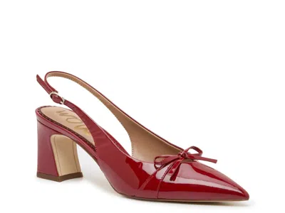 Sam Edelman Signature Collect Whitley Pump In Red Patent Leather