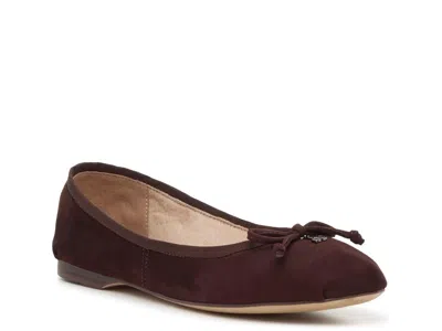 Sam Edelman Signature Collect Zane Ballet Flat In Brown