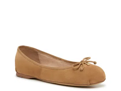 Sam Edelman Signature Collect Zane Ballet Flat In Brown