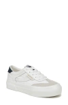 Sam Edelman Simone Lace Up Sneaker White/ Light Grey In White/ice Grey/atlantic Blue