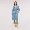 Sam Edelman Single Breasted Trench Coat Sand In Beige