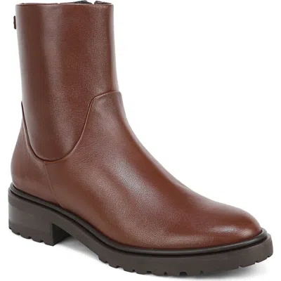 Sam Edelman Sky Leather Boot In Brown