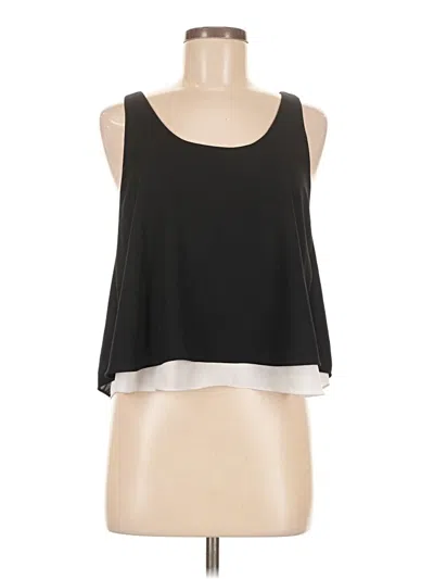 Pre-owned Sam Edelman Sleeveless Blouse In Black