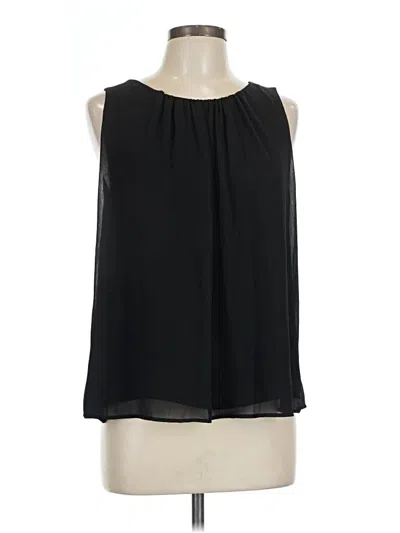 Pre-owned Sam Edelman Sleeveless Blouse In Black