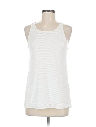 Pre-owned Sam Edelman Sleeveless Top White Halter Neckline Tops