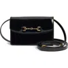 Sam Edelman Small Loraine Leather Box Crossbody Bag In Black